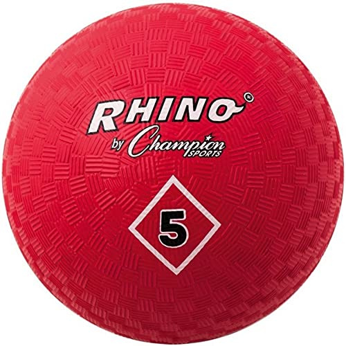 Champion Sports Pelota de Juegos de 12,7 cm, Color Rojo