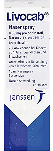 Livocab Nasenspray Reimport EurimPharm, 15 ml Lösung
