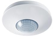 ESYLUX Decken-Präsenzmelder ws UP,360Grad,DALI/DSI PD-C 360i/8 DUO DALI