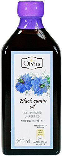 Svart kumminolja, kallpressad och rå 250ml OLVITA