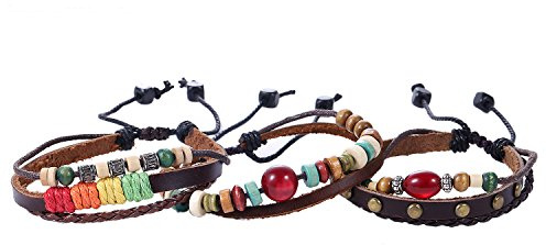 Morella Set de 3 Pulseras Trenzadas Fashion para Damas
