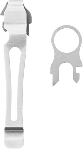 Leatherman Taschenclip & Lanyard Ring, Silber