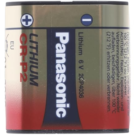 Panasonic - Cr-p2, 6v, 1400mah li-ion, photo, cr-p2l_1bp (li-ion, photo)