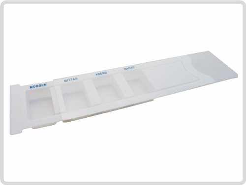 Medikamentendispenser Medikamentendosierer Tablettendose für 1 Tag Farbe:weiß *Top-Qualität zum Top-Preis* (200 Stück)