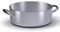 Ballarini Casseruola Bassa Professionale, Alluminio, Grigio, 40 cm