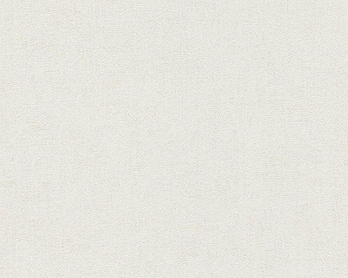 A.S. Création Livingwalls Vliestapete Titanium Tapete Unitapete 10,05 m x 0,53 m beige creme metallic Made in Germany 306461 30646-1