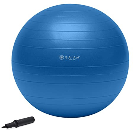Gaiam Eco Total Body Balance Ball Kit, Blue