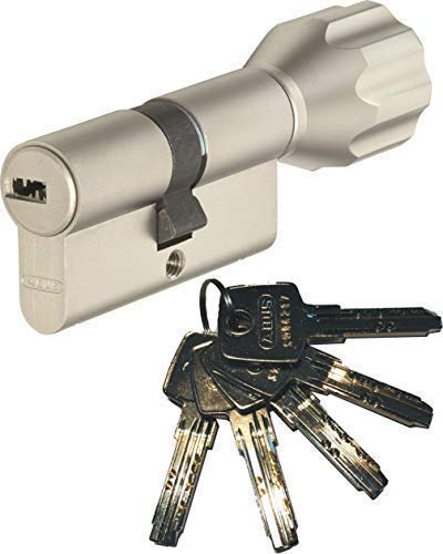 Abus EC550 Cilindro Pomolo Lunghezza Z35/K40mm con 5 Chiave