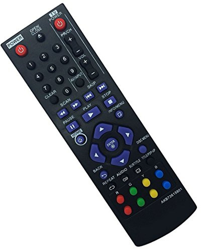 ALLIMITY Télécommande AKB73615801 Fit for LG Blu-Ray DVD BP220 BP125 BP325 | BP325N BP120 BP120N BP120P BP320 BP200 BP325W BP220N BP320N