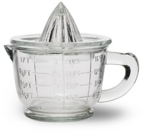 Exprimidor de jugo de vidrio marca Garden Trading, utensilios de cocina