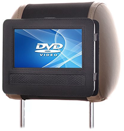 TFY Car Headrest Mount for Swivel & Flip Style Portable DVD Player-7 Inch
