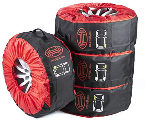 HEYNER Premium XL Wheel Tyre Storage Bags Set of 4 16''-22'' Large size H735100