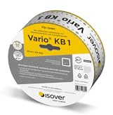 Isover Vario KB 1 40 m x 60 mm einseitiges Klebeband für Überlappungen im Innenraum