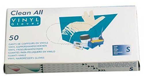 50 vinyl glove box size s