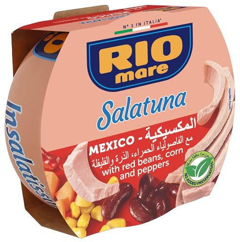 RIO MARE Ensaladas mexicanas y de atu'n del Ri'o Mare 3 x 160 gr