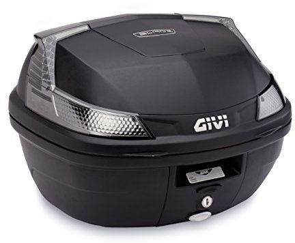 Givi B37NT Blade Tech Monolock Topcase mit Platte, Schwarz