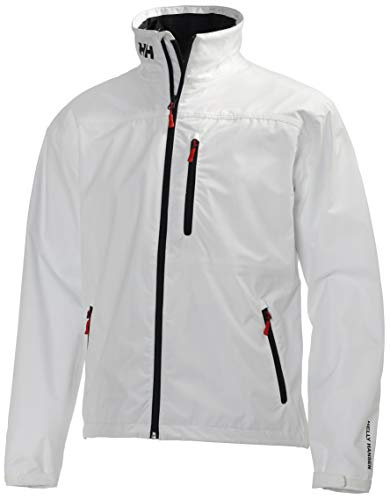 Helly Hansen Men's Crew Jacket, White, 2XL