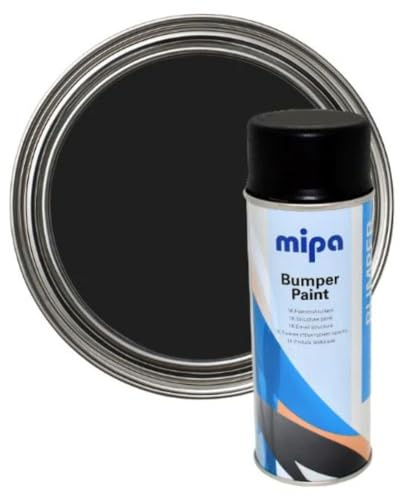 MIPA Kunststofflack-Spray dunkelgrau 400 ml Elastischer Decklack Autolack