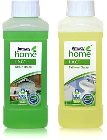 Amway Set detergente per bagno e cucina – 1 x 500 ml – totale = 1 l