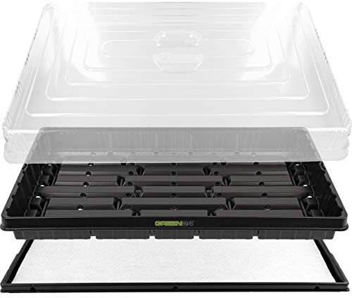 GREEN24 Hydroponik A1 XL Zimmergewächshaus mit automatischer Bewässerung Aussaat Zimmer Gewächshaus - Treibhaus