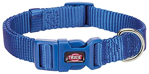 TRIXIE Premium Halsband, S: 25–40 cm/15 mm, Royalblau