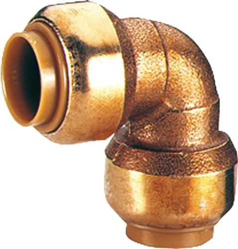 Plumb-Pak Flexibler Steckverbinder T090, 90 Grad, Winkel I/I, Durchmesser 15 mm