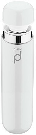 ioneer DrinkPod Isolierflasche aus Edelstahl 0,3 L Doppelwandig Thermo-Lebensmittelbehälter 6 Stunden Heiß 24 Stunden Kühl Auslaufsicher BPA-Frei - Weiß