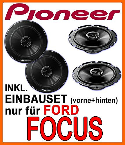 VW Golf 5 - Lautsprecher - Pioneer für vorne & hinten - Einbauset