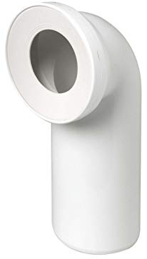 Sanit WC-Anschlussbogen DN100 weiß (Variante: 90°)