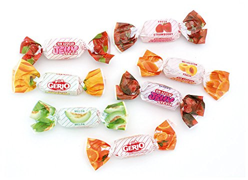 Gerio Gominolas Stevia Agar Frutas, 1000 Gramos