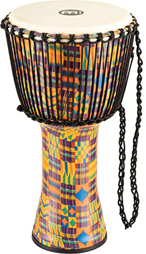Meinl Djembe PADJ2-L-G, 12, Kenyan Quilt, Ziegenfell
