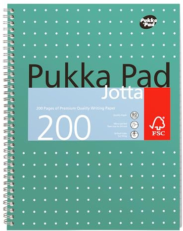 Pukka Pads A4 Metallic Jotta Wirebound Notebook (Pack of 12)