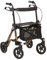 Dietz Taima S-GT Leichtgewichtrollator faltbarer Rollator aus Aluminium mit Rückengurt und Tasche