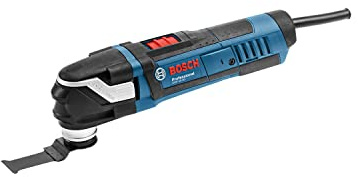 Bosch Professional Corded Multi Tool GOP 40-30 (240 V, incl. with Plunge Cut Saw Blade, Accessory, L-BOXX)