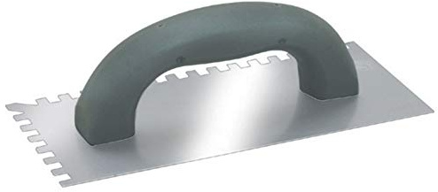 5/16 x 5/16 x 1/4 Allway SNTS2 SNT-Series Soft Grip Square Notch Trowel