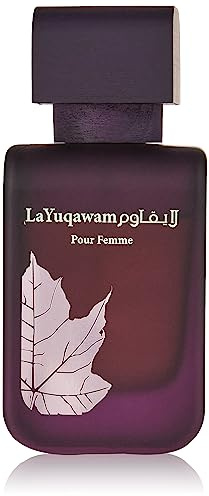 Rasasi La Yuqawam – Eau de Parfum 75 ml – charakteristisches arabisches Parfüm für Frauen, ein herrliches Parfüm, langanhaltender Duft für Frische den ganzen Tag