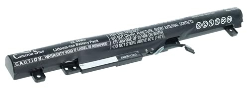 vhbw Batería Recargable Compatible con Lenovo Flex 2 14, 14 20404, 14 Inch, 15, 15 20405, 15D, 15-D 20377 Notebook (4400 mAh, 7,4 V, Li-Ion)