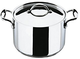 Lagostina 011146020524 Marmite en inox avec couvercle Accademia 24 cm