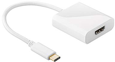 Goobay 66259 Adaptador USB-C a HDMI - USB-C macho > HDMI hembra (Tipo A)