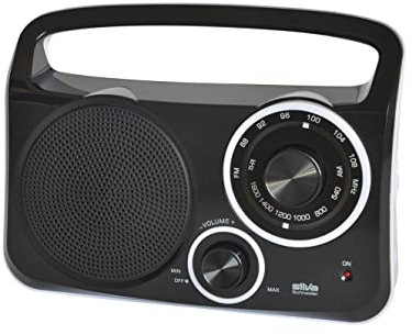 Silva Schneider M 280 TR, Tragbares Retro Radio für Haus, Garten, Büro oder unterwegs