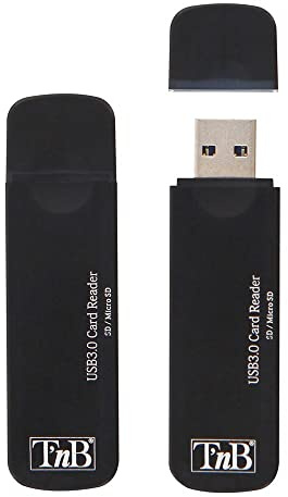 Tnb - TNB Pocket Reader USB3 - Lecteur Cartes mémoire USB 3.0 - Noir