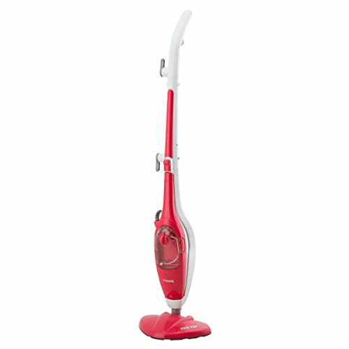 H.Koenig ECO420 - Escoba de vapor, 1500 W, color rojo