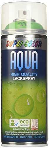 DUPLI-COLOR 252501 gelbgrün Aqua Lack RAL 6018 glänzend 350 ml