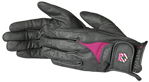 PFIFF 742016 Gants pour Femmes, Noir – Rose, m