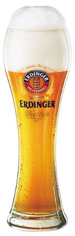 ERDINGER (BRAVARIA) GERMAN PINT BEER GLASS