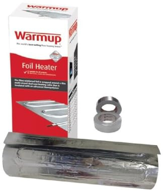 Warmup Foil Heater | Dry Installation | Ideal for Carpets, Vinyl, Laminate, roll | 140 W/m² 1.0m²