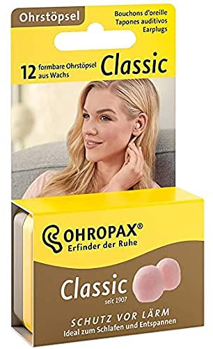 Ohropax Ohrstöpsel Classic, 12 Stück