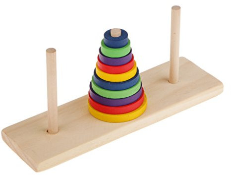 Gazechimp Kinder Stapelspiel Holz Spielzeug Holzturm für Kinder Familie Pädagogisches Spielzeug