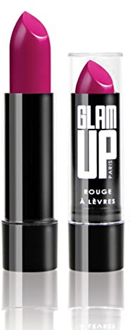 Glam'Up Paris Krämigt och fuktgivande läppstift, mjuk, smältande konsistens, ljus och intensiv färg, N°02, oemotståndlig rosa