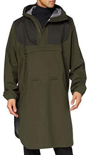 Fjällräven Poncho Lappland Eco-Shell, Dark Olive, S/M, F90600-633